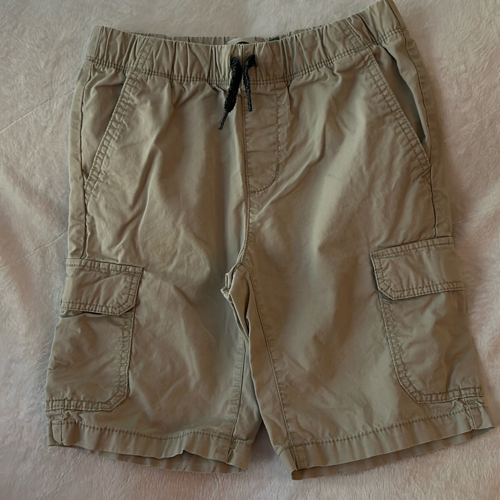 Old Navy boys elastic elastic waist khaki shorts